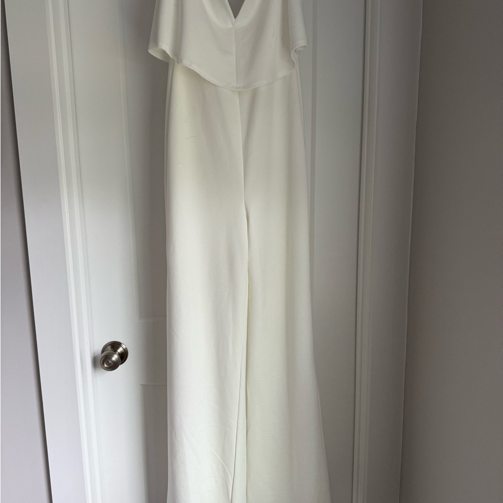 Lulu's Strapless White Dress